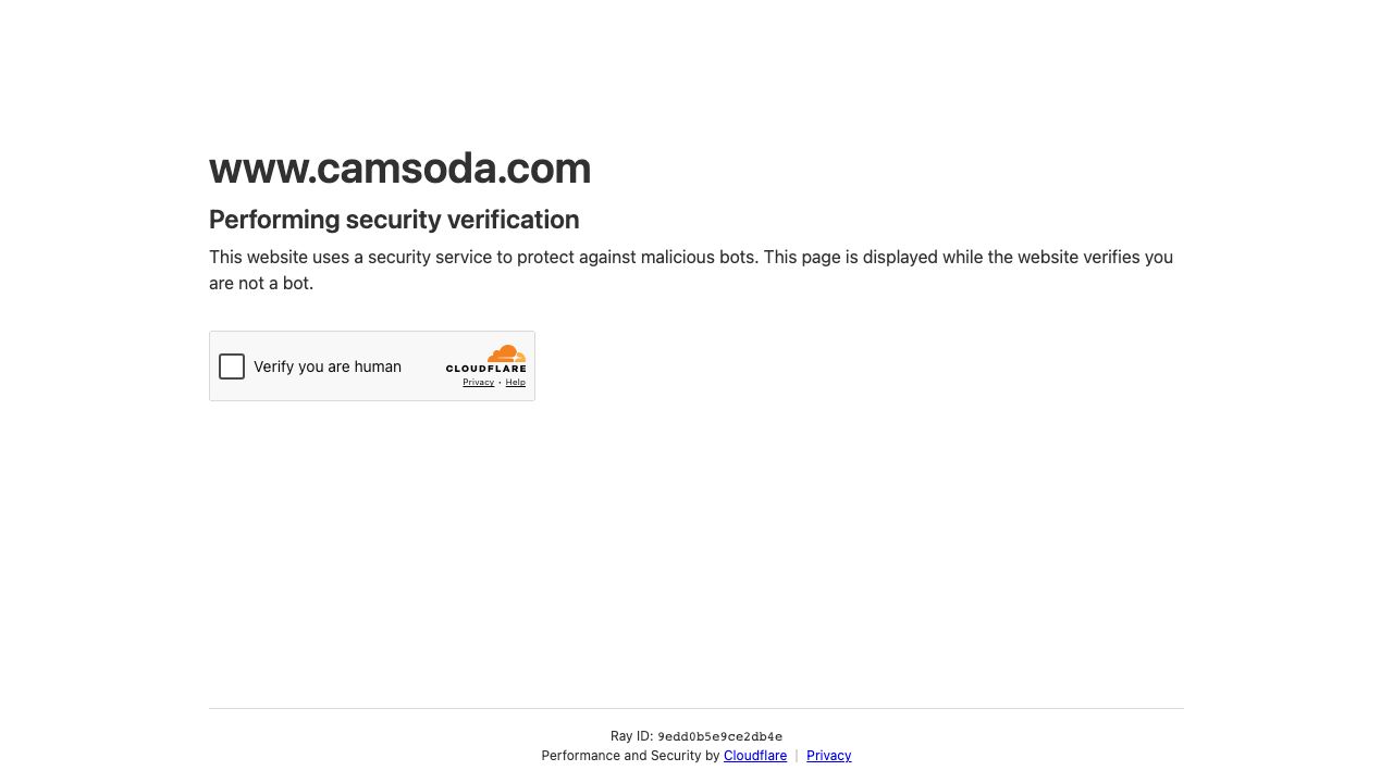 Screenshot of camsoda.com