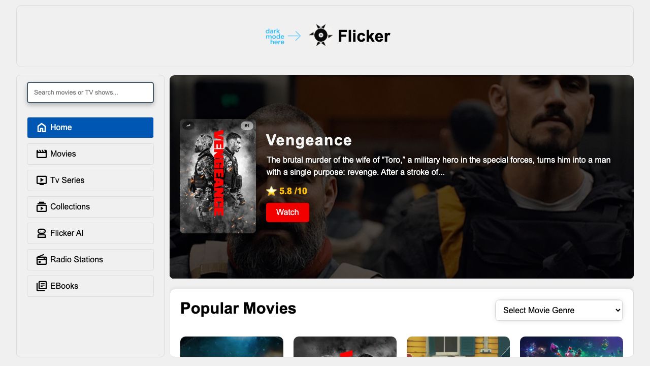 Screenshot of flickr-mini.pages.dev