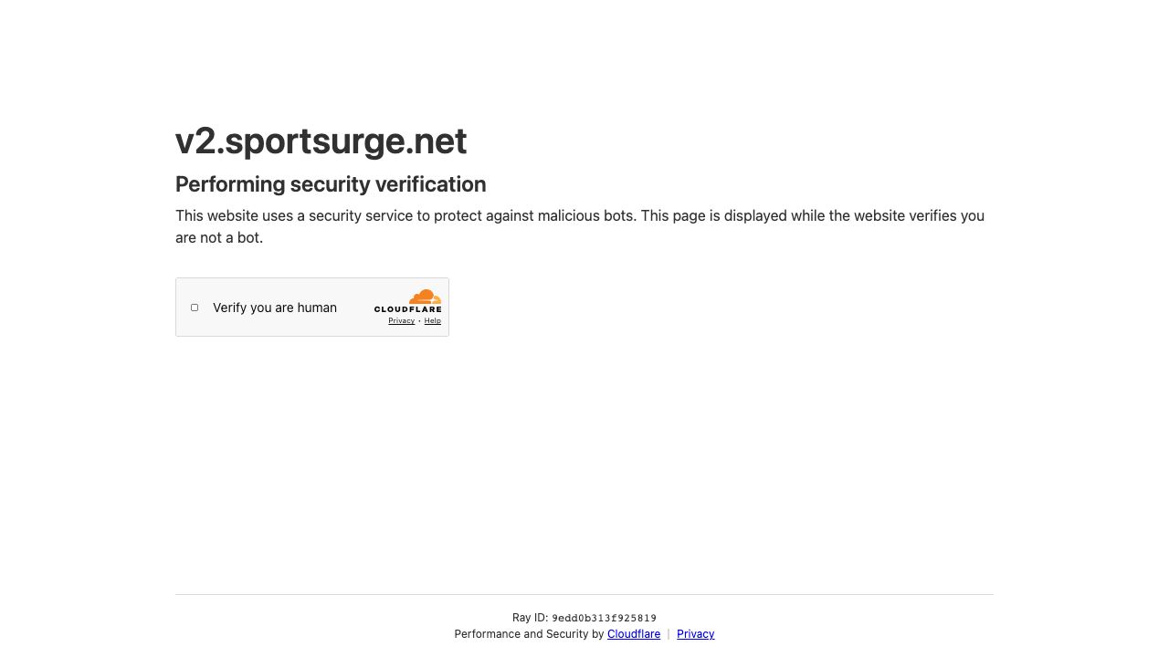 Screenshot of sportsurge.net