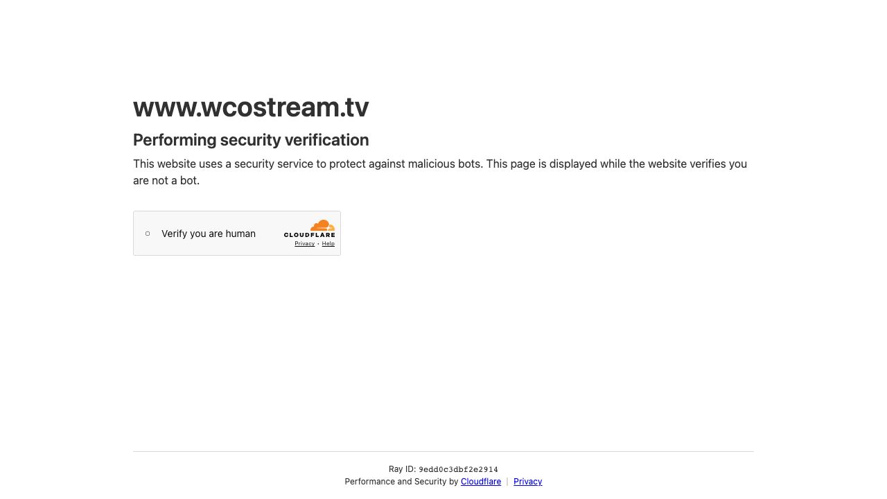 Screenshot of wcostream.tv