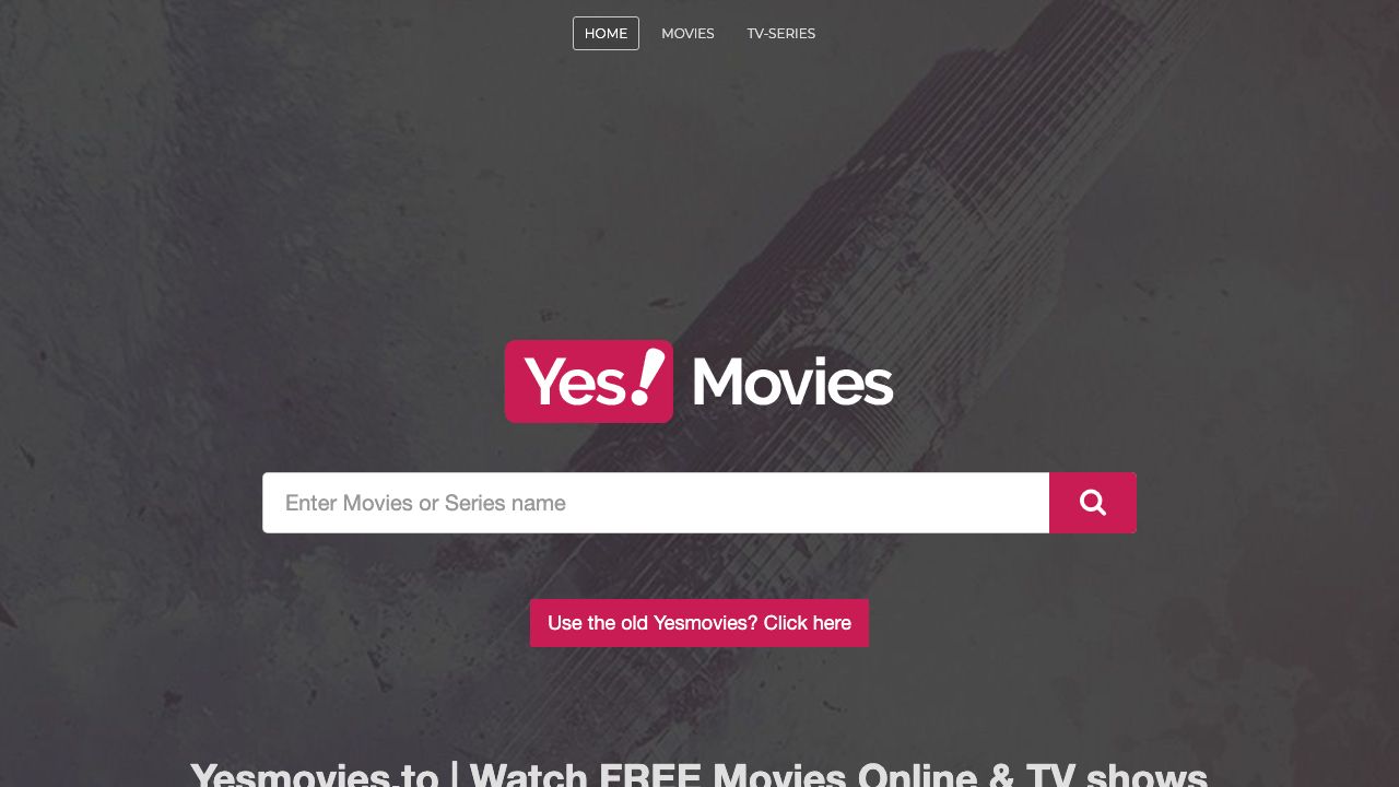 Screenshot of yesmovies.ag